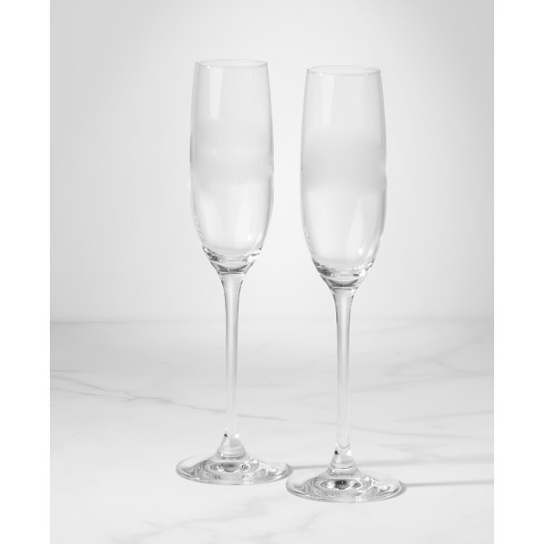 Life Toasting Flutes, 2 Piece