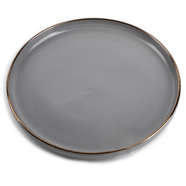 Dinner Plate, Grey