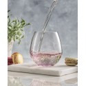 Colored Stemless Wine Glasses, Set of 6