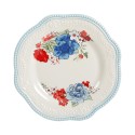 Floral Medley Assorted Sizes Salad Plates, 4-Pack