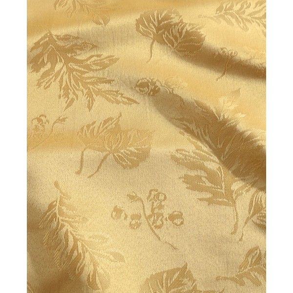 Elegant Woven Leaves Jacquard Damask Tablecloth, 60