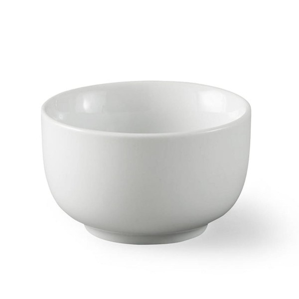 White Porcelain Round Dipped Bowl