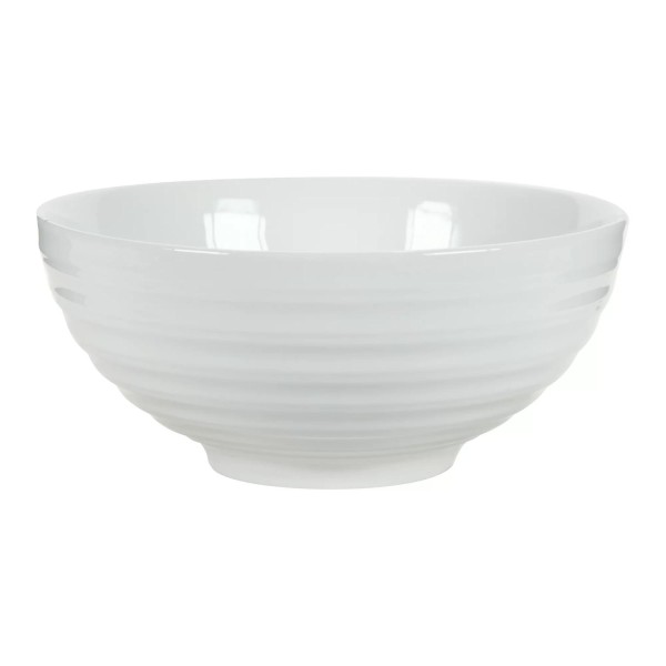 Serving Bowl, Bowl for Kitchen, Large Capacity White Bowl Set