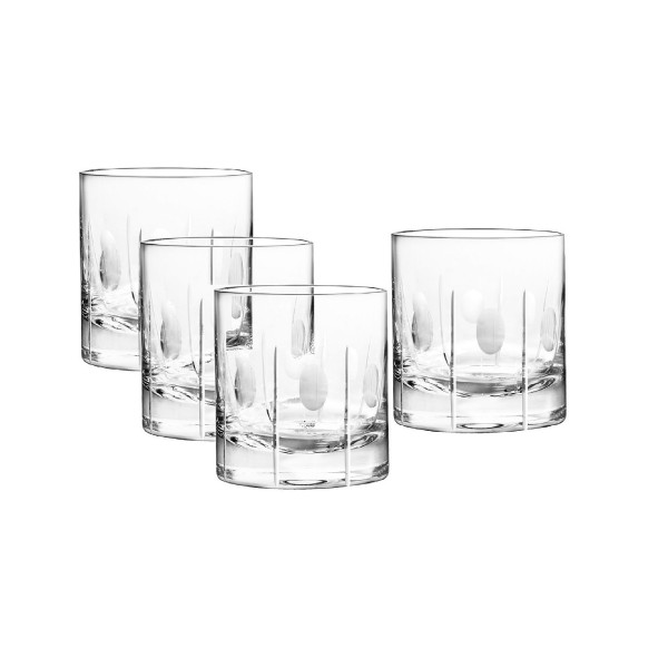 Gulfstream Double Old Fashioned Glasses, Set Of 4