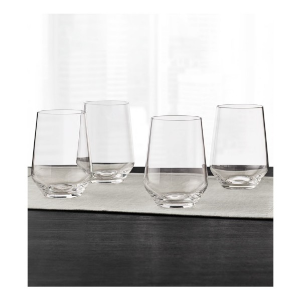 Stemless Wine Glasses, Set of 4