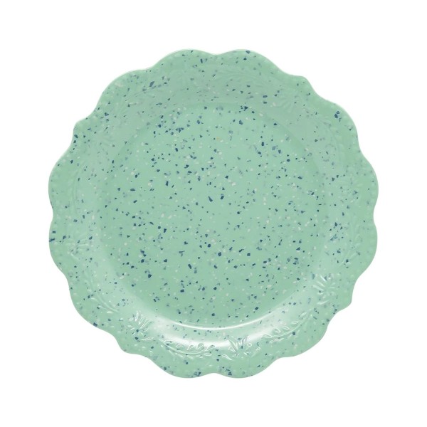 Salad Plate, Teal, 8.7