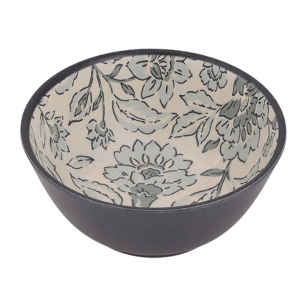 Bamboo Cereal Bowl, Floral