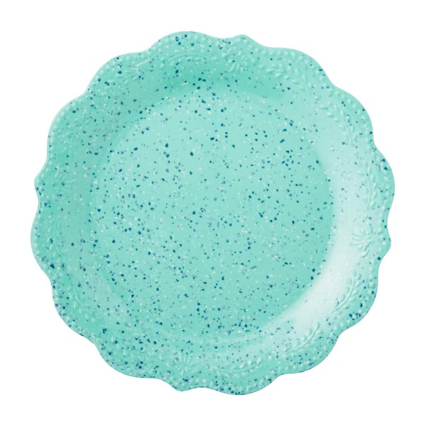 Dinner Plate, Teal, 10.7