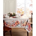 Botanical Harvest Pumpkin Engineered Tablecloth, 52