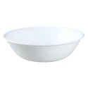 White, Round Serving Bowl, 1-Quart