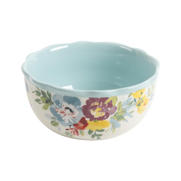 Sweet Romance Blue Ceramic Bowl