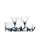 Blue Bar and Stemware Collection